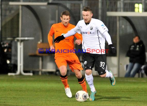 2. Bundesliga SV Sandhausen - FC Erzgebirge Aue im Hardtwaldstadion (© Kraichgausport / Loerz)